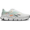 Reebok Zig DYNAMICA 6 Sneaker, Ftwr White/Tranquil Teal/Atomic Tangerin, 42 EU