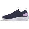 Adidas Donna Cloudfoam Go Sock Shoes, Dark Blue/Ftwr White/Bliss Lilac, 40 2/3 EU