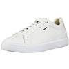 Geox U Deiven B, Sneakers Uomo, Bianco White T0c1000, 46 EU