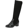 CAPRICE 9-25517-41, Stivali con tacco Donna, Nero (Black Comb), 38.5 EU