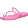 Crocs,Donna,Miami Jelly Toe Loop Sandal,Gelatina di limonata rosa,42-43