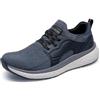 Skechers Sneaker Lancer-Dalton Uomo, Nero/Grigio, 45 EU
