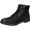 LERROS 4974-601, Stivaletto Uomo, Nero, 45 EU
