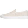 Tommy Hilfiger Uomo Sneakers Vulcanizzate Harlem Slip On Senza Lacci, Bianco (Ecru), 43