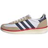 adidas Uomo Run 70S 2.0 Shoes, Ftwr White/Dark Blue/Warm Sandstone, 40 2/3 EU
