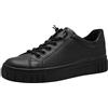 MARCO TOZZI Sneaker da Donna Laced 2-23789-43, Scarpe da Ginnastica, Pettine Nero, 36 EU