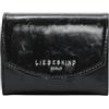 LIEBESKIND BERLIN portafoglio Alessa 3 Paper Louisa Touch Crinkle Black nero