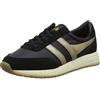 Gola Montreal Mirror Black/Gold/off Wht, Sneaker Donna