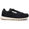 Reebok Unisex Classic Leather Sneaker, Black/Chalk/Gum, 34,5 EU