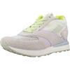 GIOSEPPO Sneakers con Zeppa Pelle E Rete LARRABEE