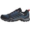 Adidas Uomo Terrex AX3 Gore-Tex Hiking Shoes, Wonder Steel/Core Black/Orange, 40 2/3 EU
