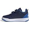 adidas Unisex - Bambini e Ragazzi Tensaur Sport 3.0 Hook And Loop Kids Shoes, Dark Blue/Ftwr White/Bright Royal, 34 EU