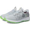 Skechers Go Elite 5 Slip in Twist Fit Waterproof Golf Shoe, Scarpe da Ginnastica Uomo, Grigio Lime Verde Senza Punte, 40 EU Larga