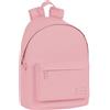 Safta 14,1 Pulgadas Diseño Ligero Y Funcional-Mochila Portátil Compartimento Acolchado Y Bolsillos, Zaino Unisex-Adulto, Rosa, M