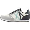 Armani Exchange Sneaker da Uomo Rio, Essential, Side Logo, Navy Op White, 40 EU