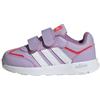 adidas Unisex - Bimbi 0-24 TENSAUR Switch Shoes Infants, Powder Plum/Ftwr White/Lucid Red, 21 EU