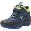 Geox J New Savage Boy B A, Scarpe da Ginnastica Bambini e ragazzi, Navy Lime Green, 24 EU