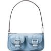 Michael Kors 32S5SZCU1L-464 SM CONV POUCHETTE Donna CHAMBRAY Taglia TU
