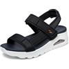 Skechers Sandali UNO SUMMER STAND2 Donna, Bordo in nylon nero, 38 EU