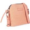 Lois - Borse da donna. Borsa a Tracolla Leggera. Pochette Donna Marchio Pochette Mare Donna con Multi-Scomparti - Pochette Spiaggia Manico da Polso - Pochette Mare, Rosa