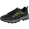 Lico Sierra, Scarpe da Arrampicata Basse Unisex - Adulto, Nero Schwarz Lemon Schwarz Lemon, 43 EU