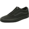 Vans Ward, Sneaker Uomo, Canvas Black Black, 41 EU