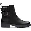 Clarks Orinoco2 Bay Womens Black Leather, 3