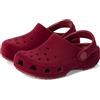 Crocs Classic Velvet Clog T, Zoccoli Unisex - Bambini e Ragazzi, Barbabietola, 24/25 EU