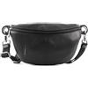 Mandarina Duck Marsupio Nero (Nero) Mellow Leather P10fzt73 30x16x10 (L x H x W)