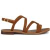 Geox Sandalo piatto da donna D Sozy S Y, cognac, 37,5 EU, cognac, 37.5 EU