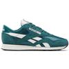 Reebok Classic Nylon, Scarpe da Ginnastica Uomo, Retro Teal/Retro Teal/Chalk, 37.5 EU