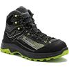 GARSPORT MIKENO Mid WP, Scarpa da Trekking Uomo, Antracite/Lime, 46 EU