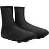 BBB Cycling Copriscarpe da Ciclismo WaterFlex 3.0 - Copri Scarpe per Pioggia - Vento e Impermeabile - Resistente All'acqua, Flessibile e Durevole - Grafica riflettente - 43/44 - Nero
