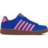K-Swiss Court Tiebrk II, Scarpe da Ginnastica Donna, Dazzling Blue Pink Lemonade Gum, 38 EU