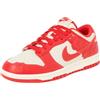 Nike HF1986-100 Dunk Low Donna, Coconut Milk/University Red-Pale Ivory EU 40