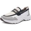 Ara Boston, Scarpe da Ginnastica Donna, Dusty Bianco Nero, 36 EU Larga