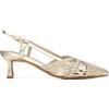 XTI - Scarpe da Salone Donna Oro - Scarpe comode e Versatili - Moda Casual - Modello 14530101 (Misurare 39)