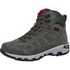 Brütting Mount Adams High, Scarpe da Trekking e Outdoor Donna, Grigio/Bordeaux, 40 EU