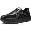 ARA Monaco 2.0, Scarpe da Ginnastica Donna, Acciaio Nero, 42 EU Larga