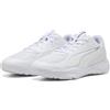 PUMA Accelerate JR 4 Scarpe da Pallamano, Bianco e Argento, Misura 4,5, Puma White Puma Silver, 4.5 UK