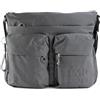 Mandarina Duck Md 20 P10qmtx6, Borsa a Tracolla Donna, Grigio (Steel), 32x28x10 (L x H x W)