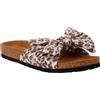 Regatta Sandali Ava One Strap da donna, leopardato, 38 EU