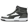 PUMA Unisex Puma Rebound JOY Sneakers, Dark Shadow-Puma Black-Puma White, 42.5 EU