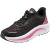 Gola Scarpe da Corsa Alzir Speed da Donna, Nero/Rosa Acceso, 4 UK, Nero Rosa Acceso., 37 EU