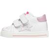Falcotto Sasha VL-Sneakers in Suede con Dettaglio Animalier-Bianco