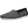 TOMS SYNTHETIC ALPARGATA, Mocassino Basso Uomo, Dark Grey, 47.5 EU