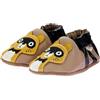 Robeez RAYCOON,SCARPA LAYETTE MARRONE CHIARO NERO, 17/18 EU, Marrone chiaro Nero, 17/18 EU