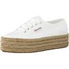 SUPERGA 2790 Cotropew, Sneaker Donna, Bianco White 901, 36 EU