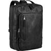 camel active zaino per laptop con scomparto per laptop Traces Backpack Black nero