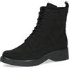 CAPRICE Stivaletti da donna in pelle con cerniera, Nero (Black Nubuc), 37 EU